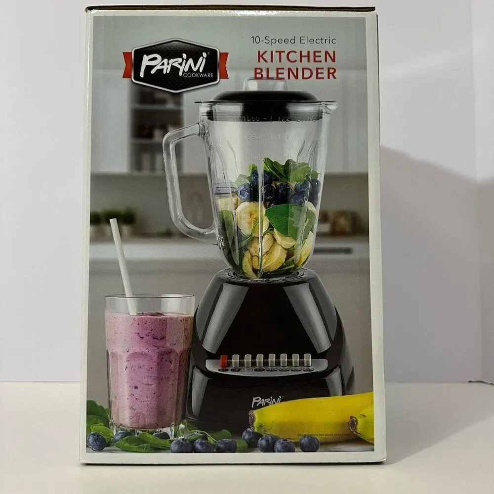 Parini Cookware | 10 Speed Electric Kitchen Blender 6 Cup/48 oz.